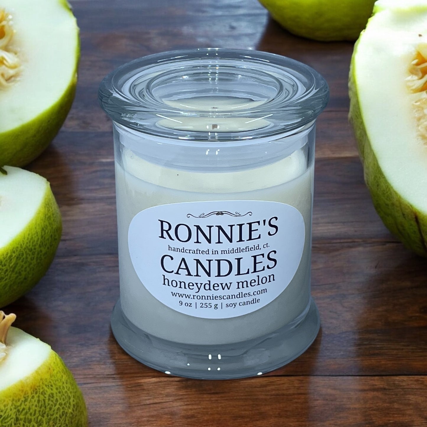 Honeydew Melon 100% Soy Candle