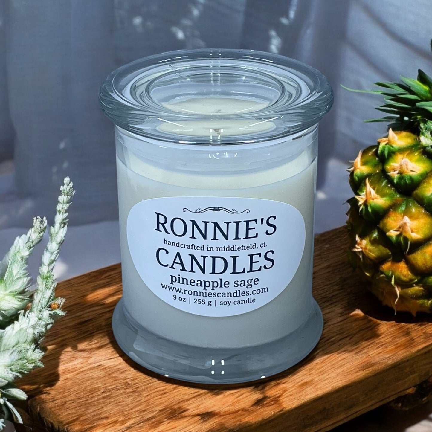 Pineapple Sage 100% Soy Candle