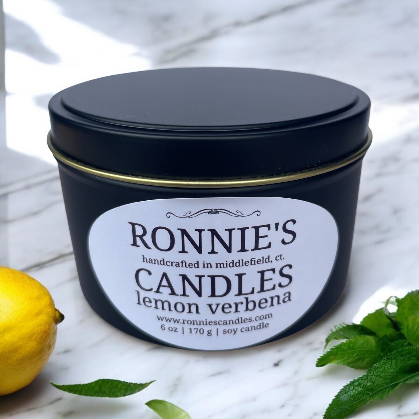 Lemon Verbena 100% Soy Candle