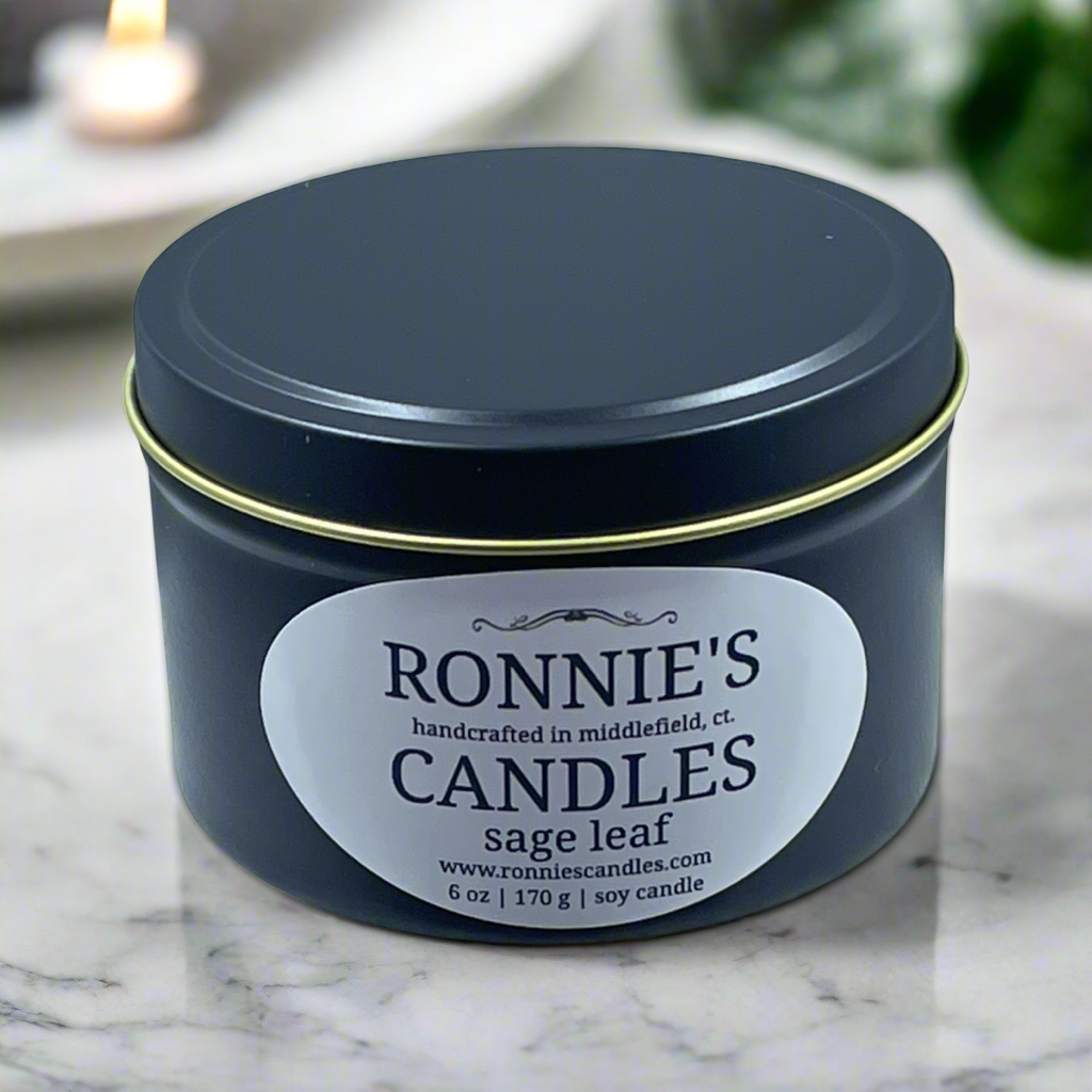 Sage Leaf 100% Soy Candle