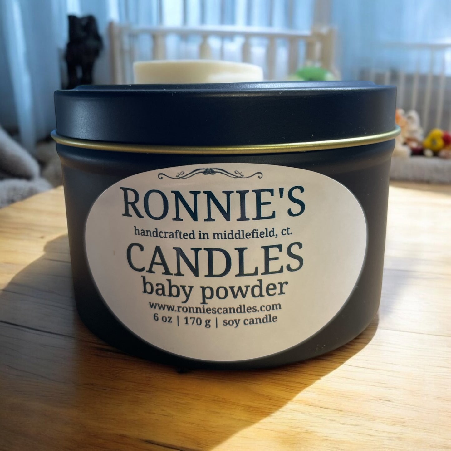 Baby Powder 100% Soy Candle