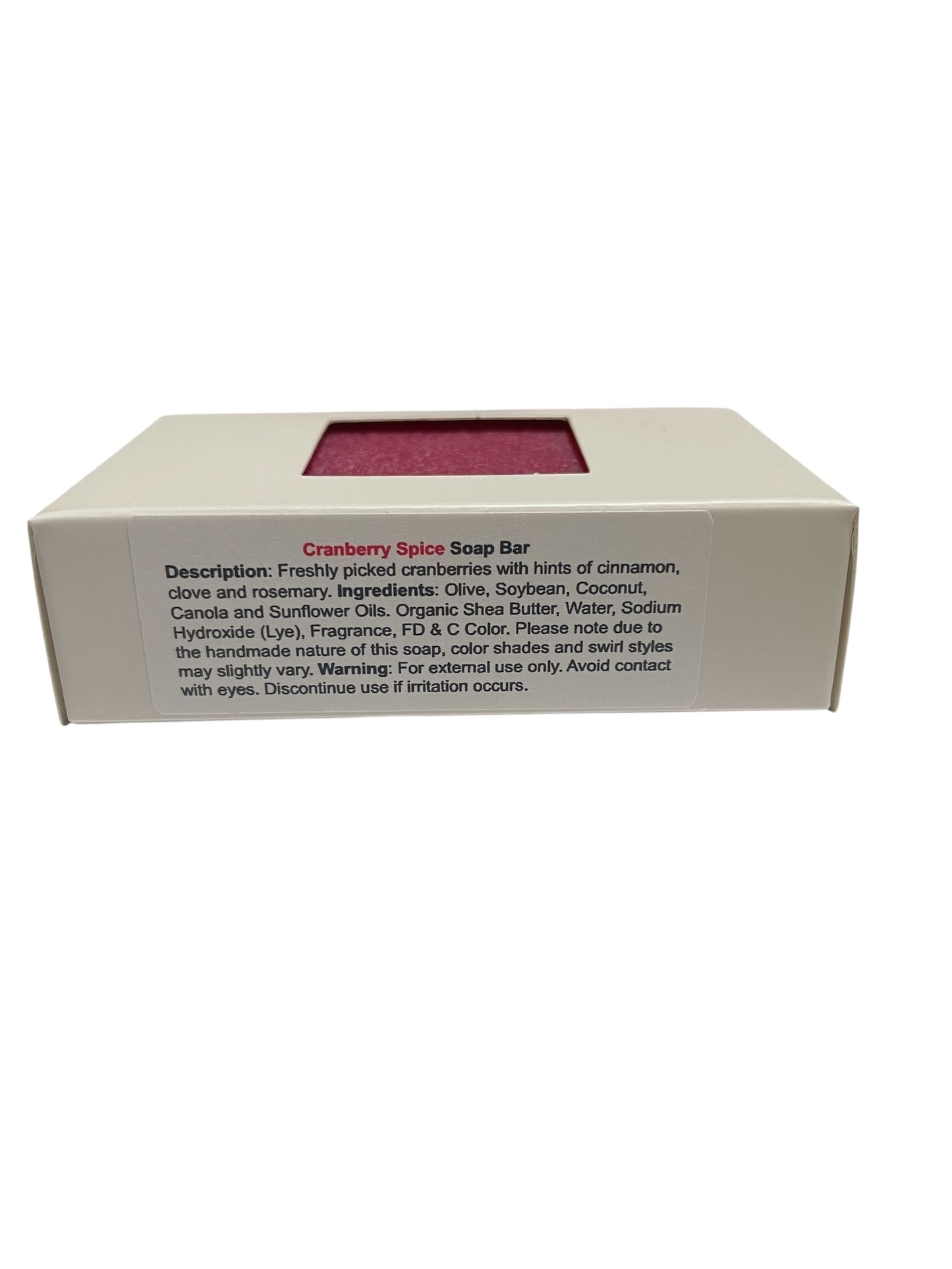 Cranberry Spice Bar Soap