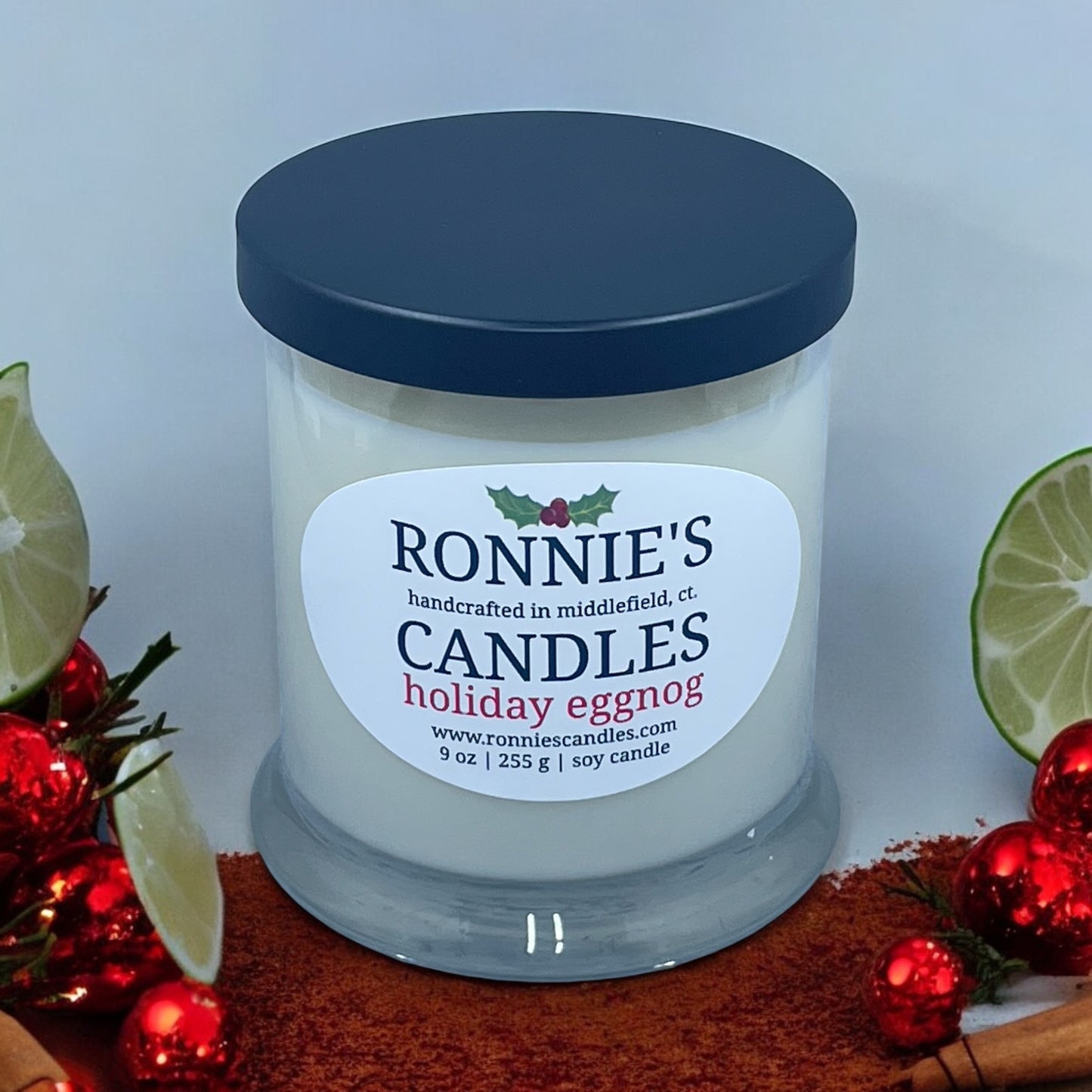 Holiday Eggnog 100% Soy Candle