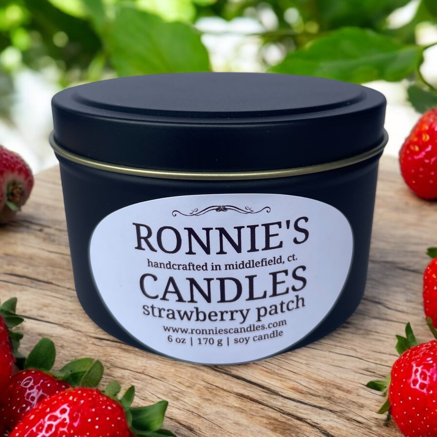 Strawberry Patch 100% Soy Candle