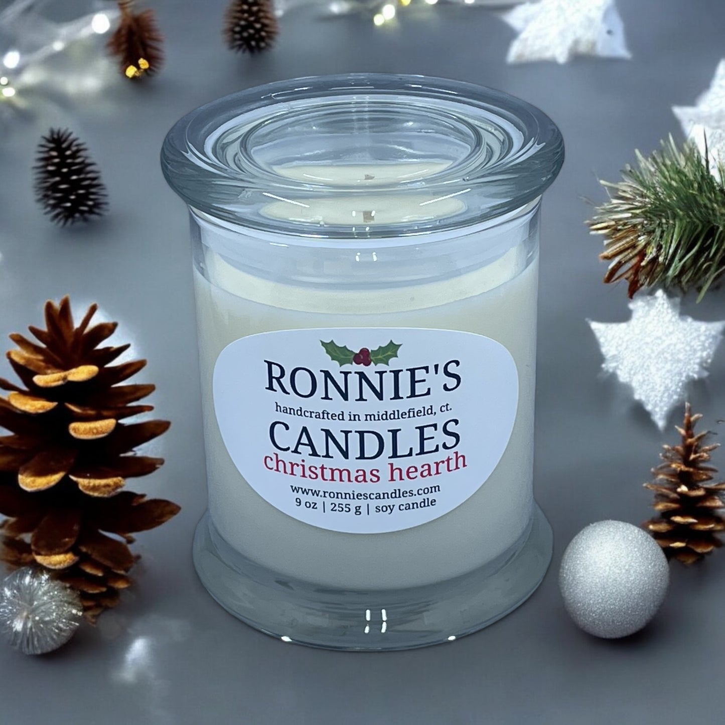 Christmas Hearth 100% Soy Candle