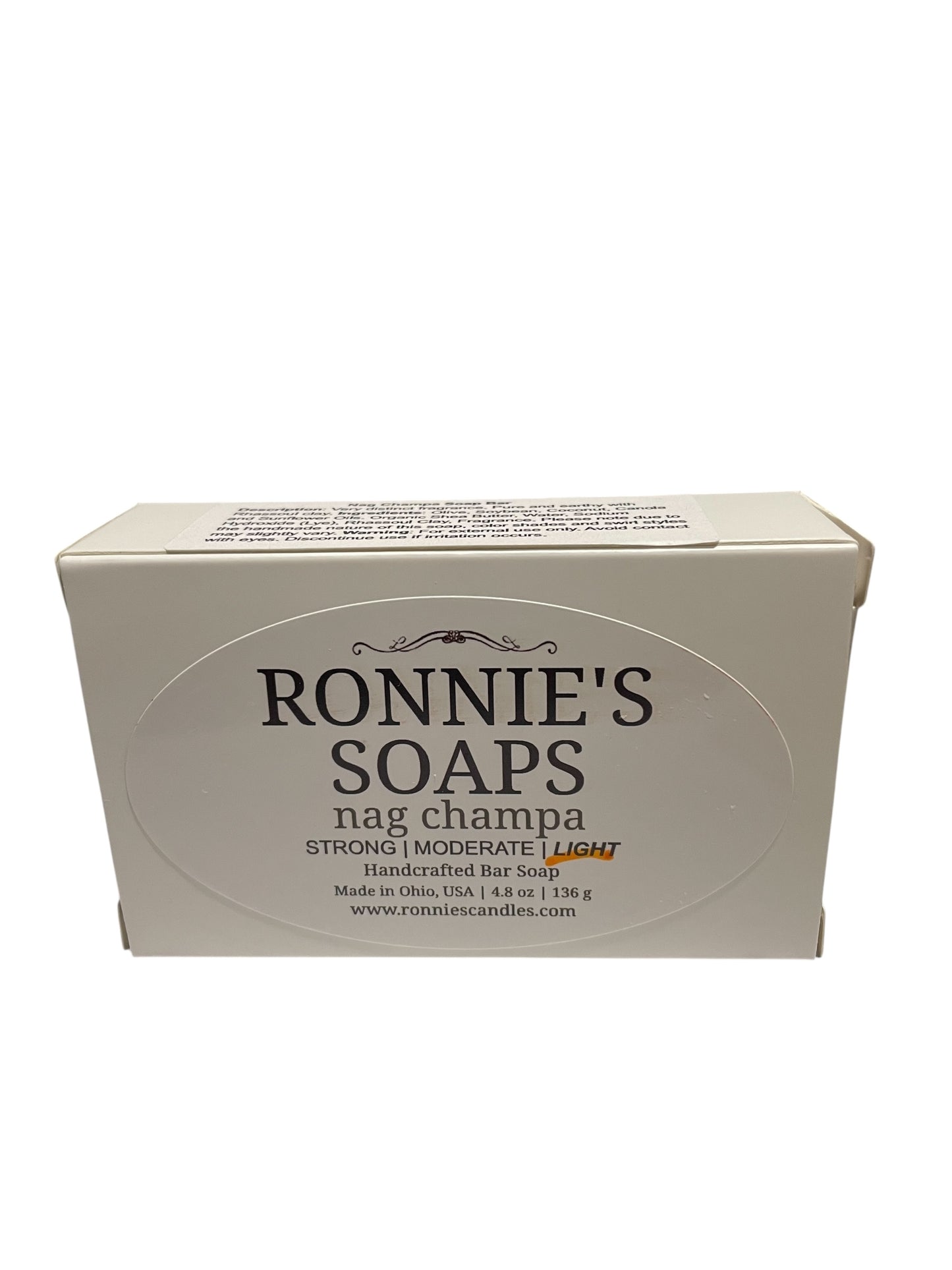 Nag Champa Mud Bar Soap