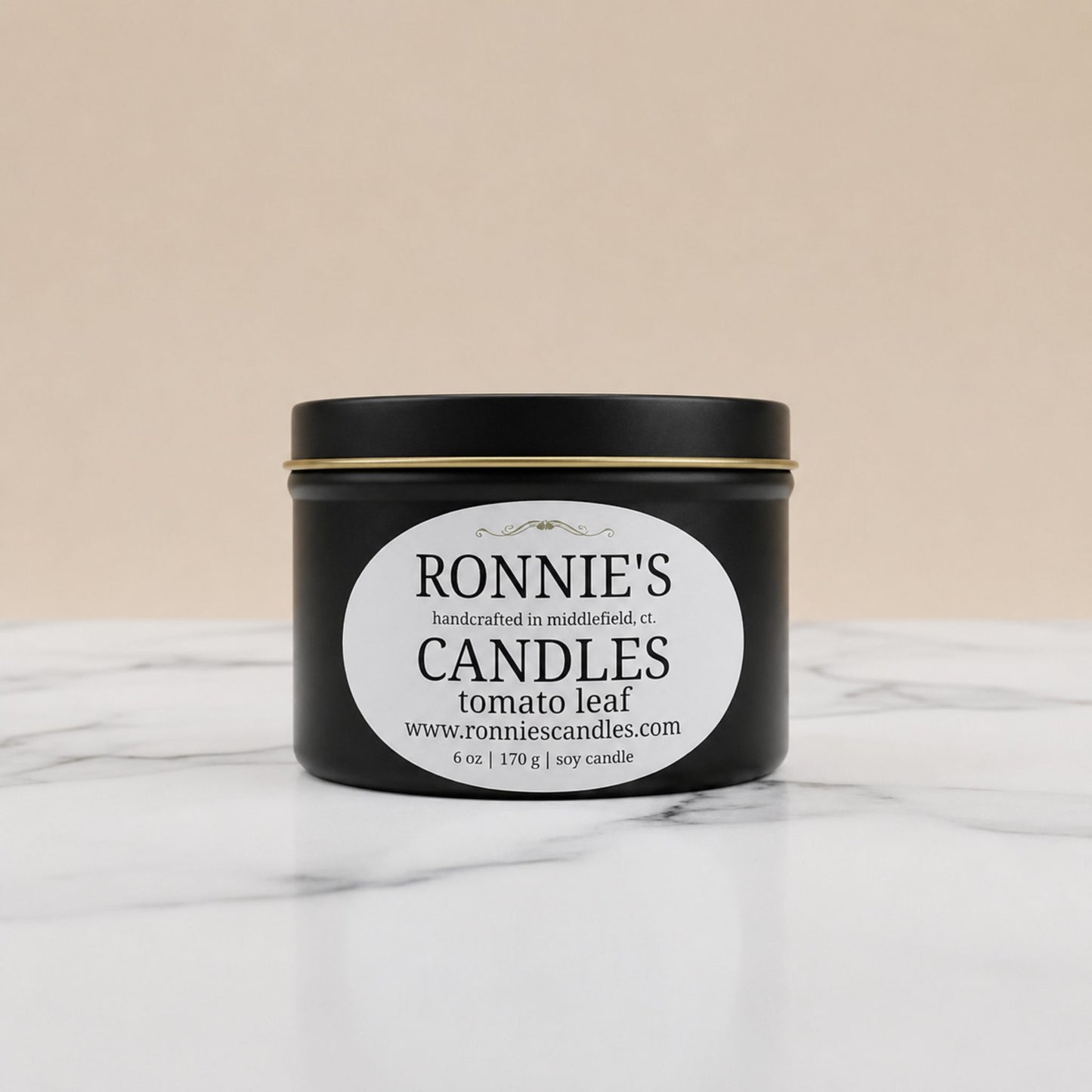 Tobacco and Leather 100% Soy Candle