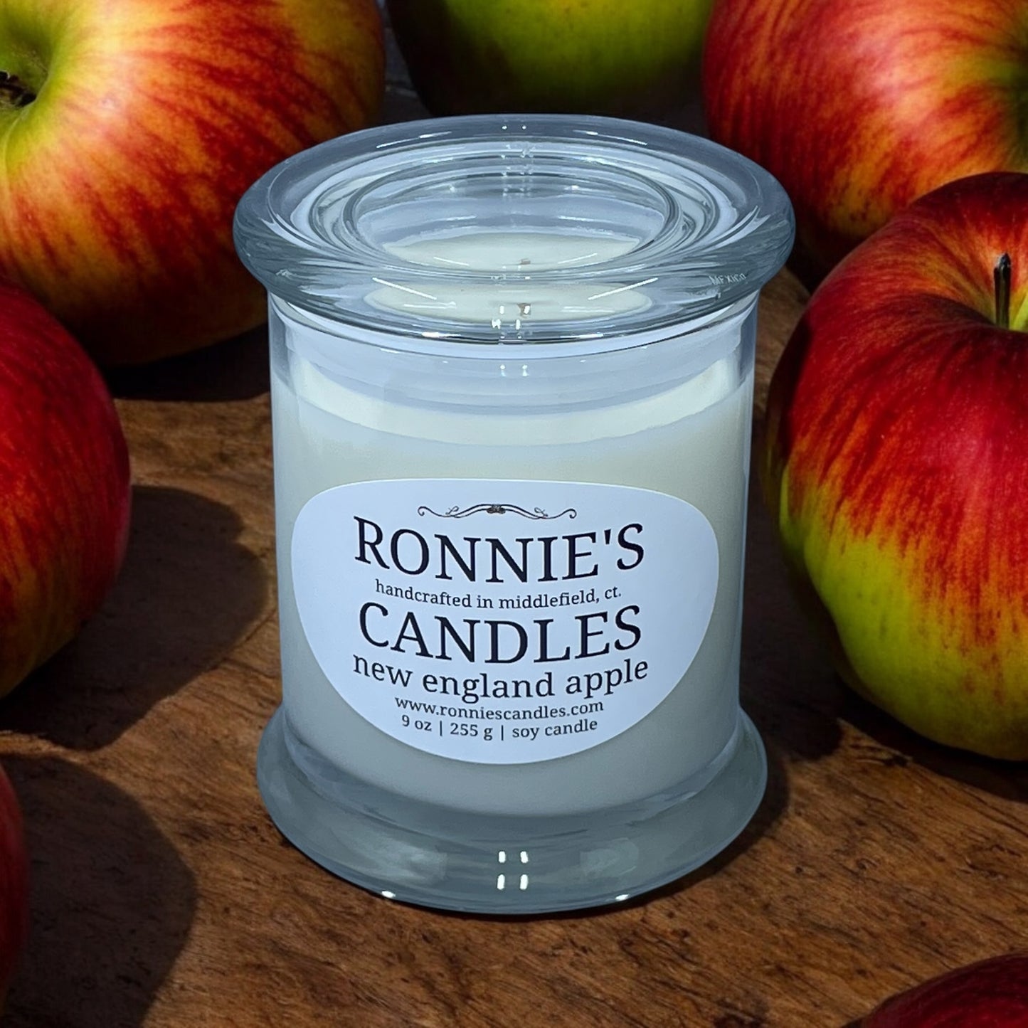 New England Apple 100% Soy Candle