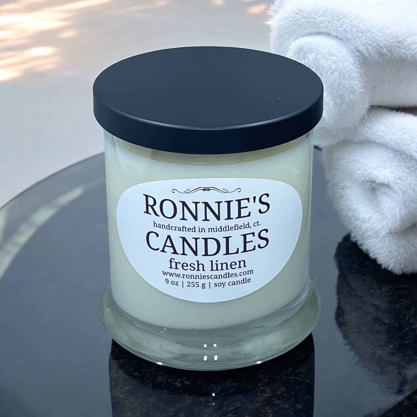 Fresh Linen 100% Soy Candle