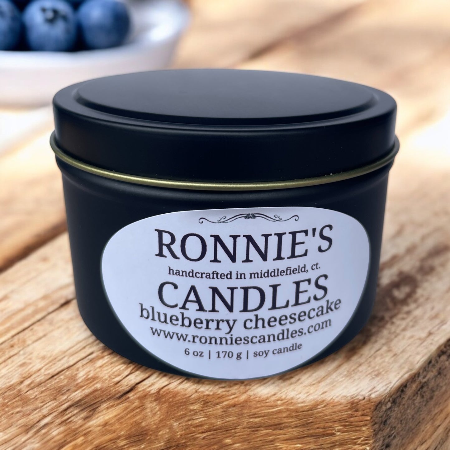 Blueberry Cheesecake 100% Soy Candle