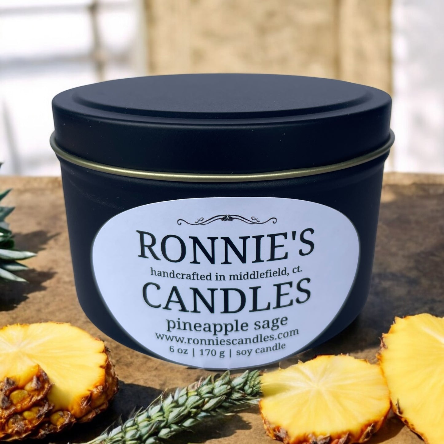 Pineapple Sage 100% Soy Candle