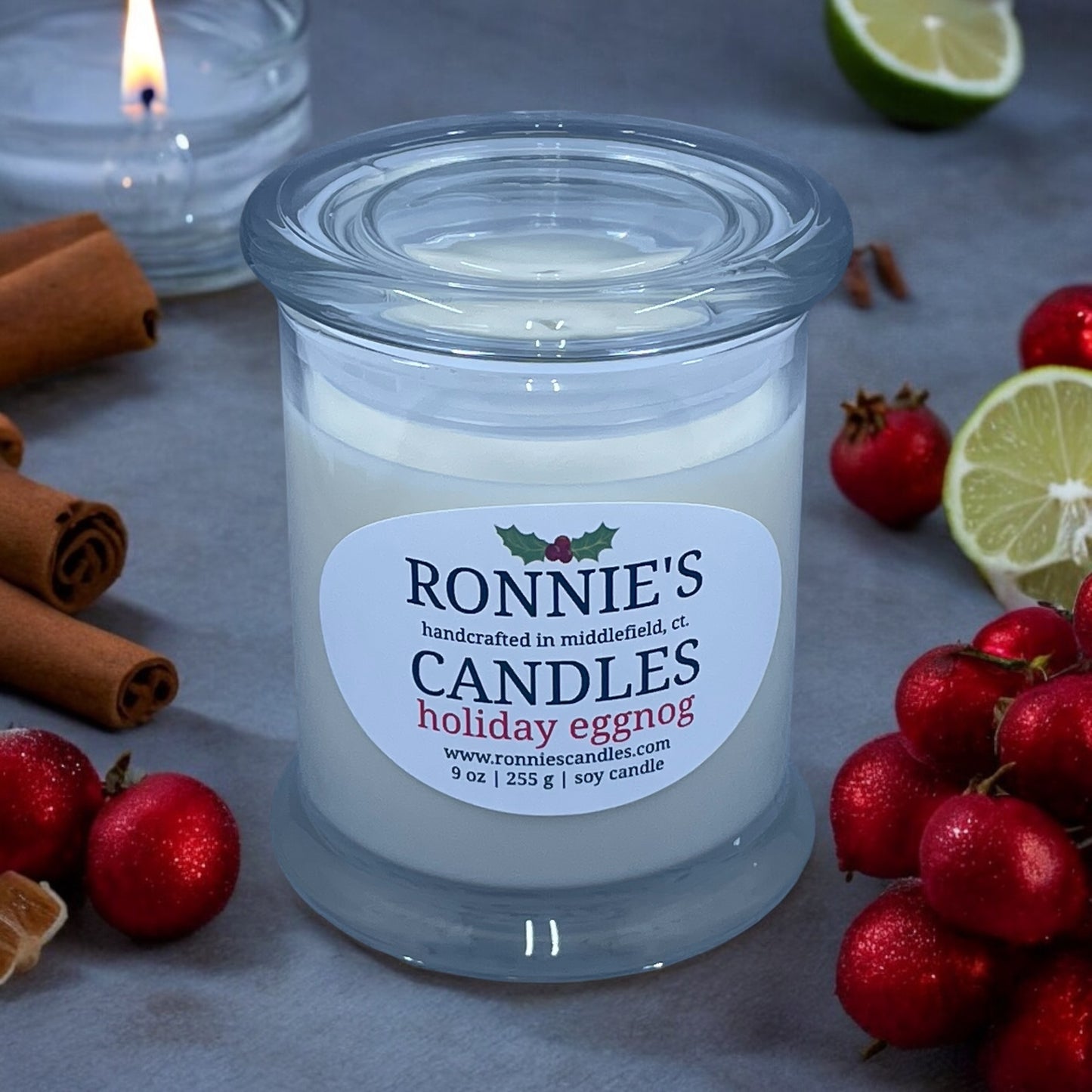 Holiday Eggnog 100% Soy Candle