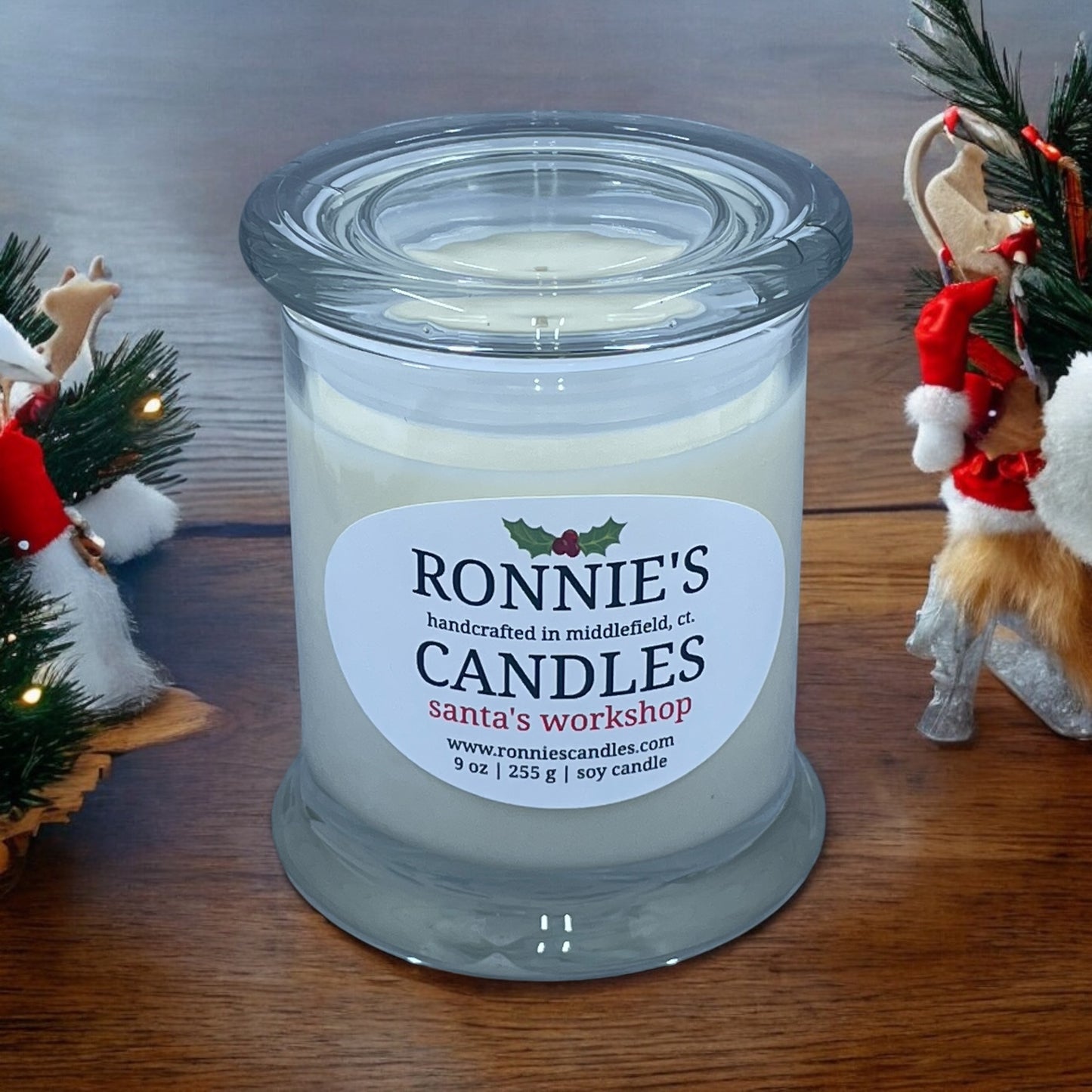 Santa's Workshop 100% Soy Candle