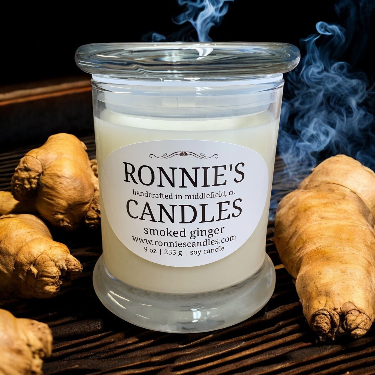 Smoked Ginger 100% Soy Candle