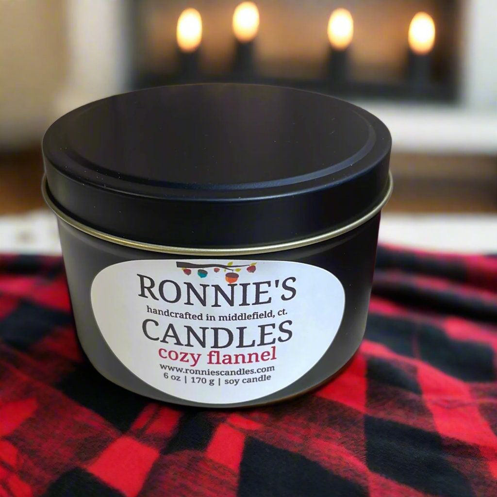 Cozy Flannel 100% Soy Candle