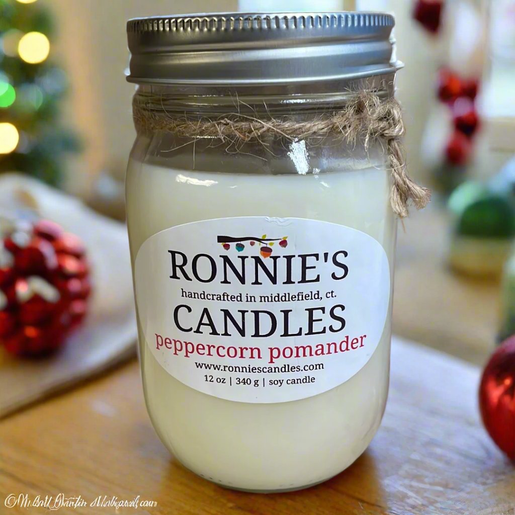 Peppercorn Pomander 100% Soy Candle