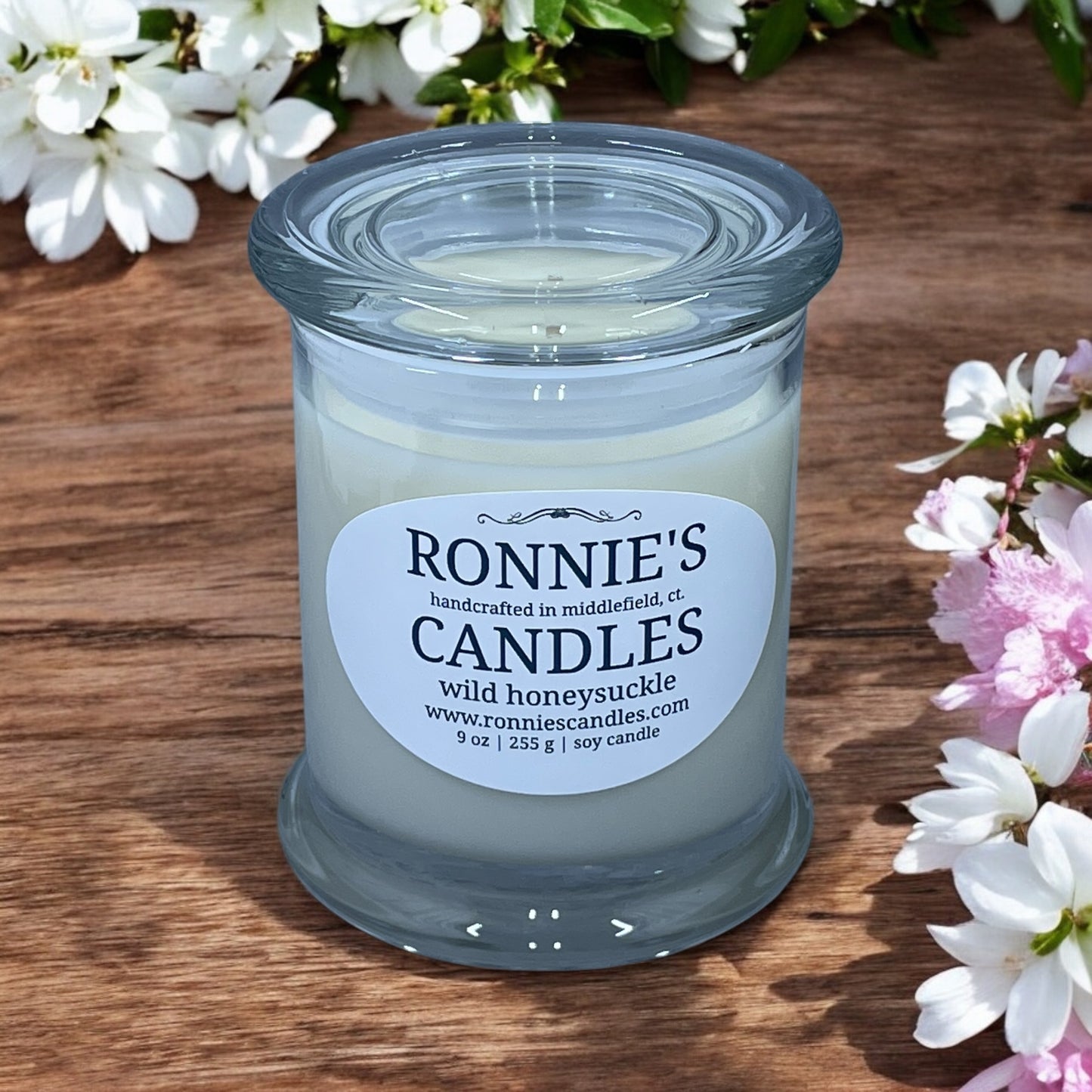 Wild Honeysuckle 100% Soy Candle