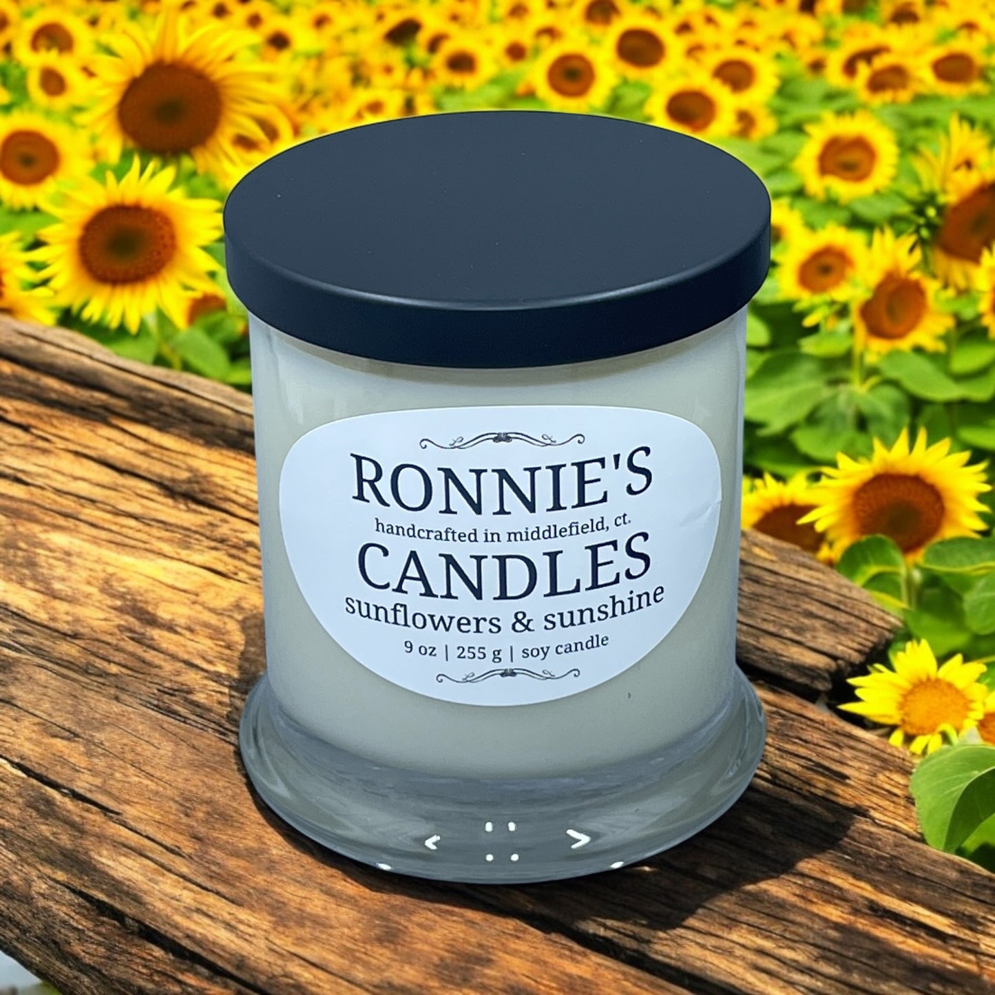 Sunflowers and Sunshine 100% Soy Candle