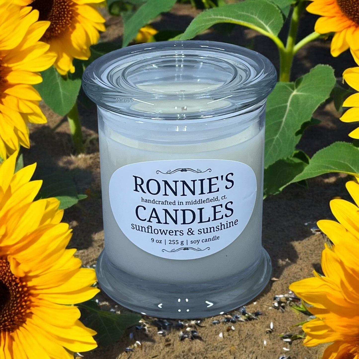 Sunflowers and Sunshine 100% Soy Candle