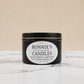 Luxurious cocoa butter and soft cashmere blend in eco-friendly products, highlighting sustainable comfort and quality candles.
