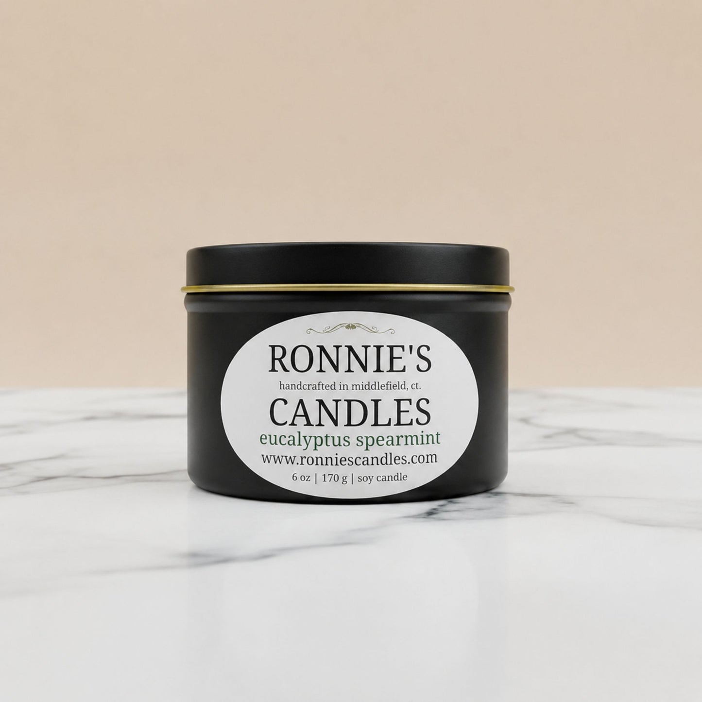 Eucalyptus Spearmint 100% Soy Candle