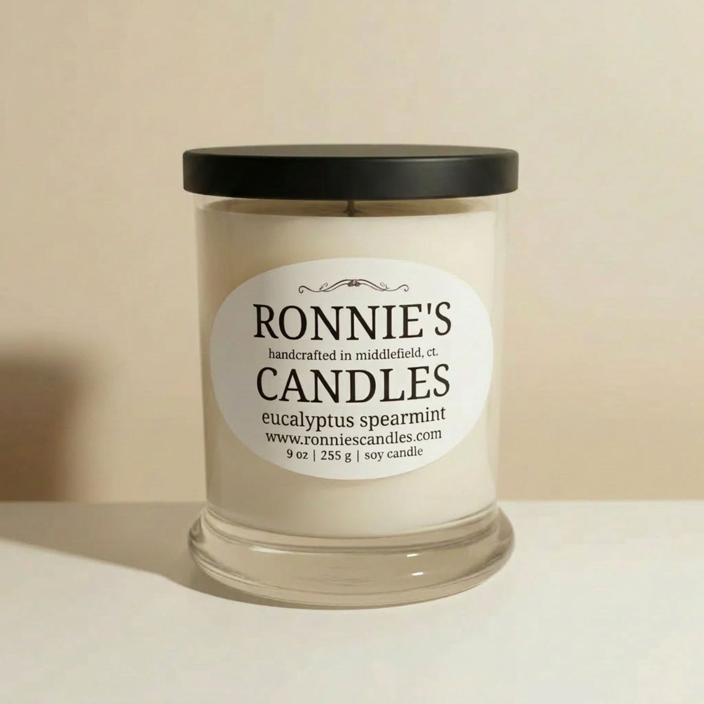 Eucalyptus Spearmint 100% Soy Candle