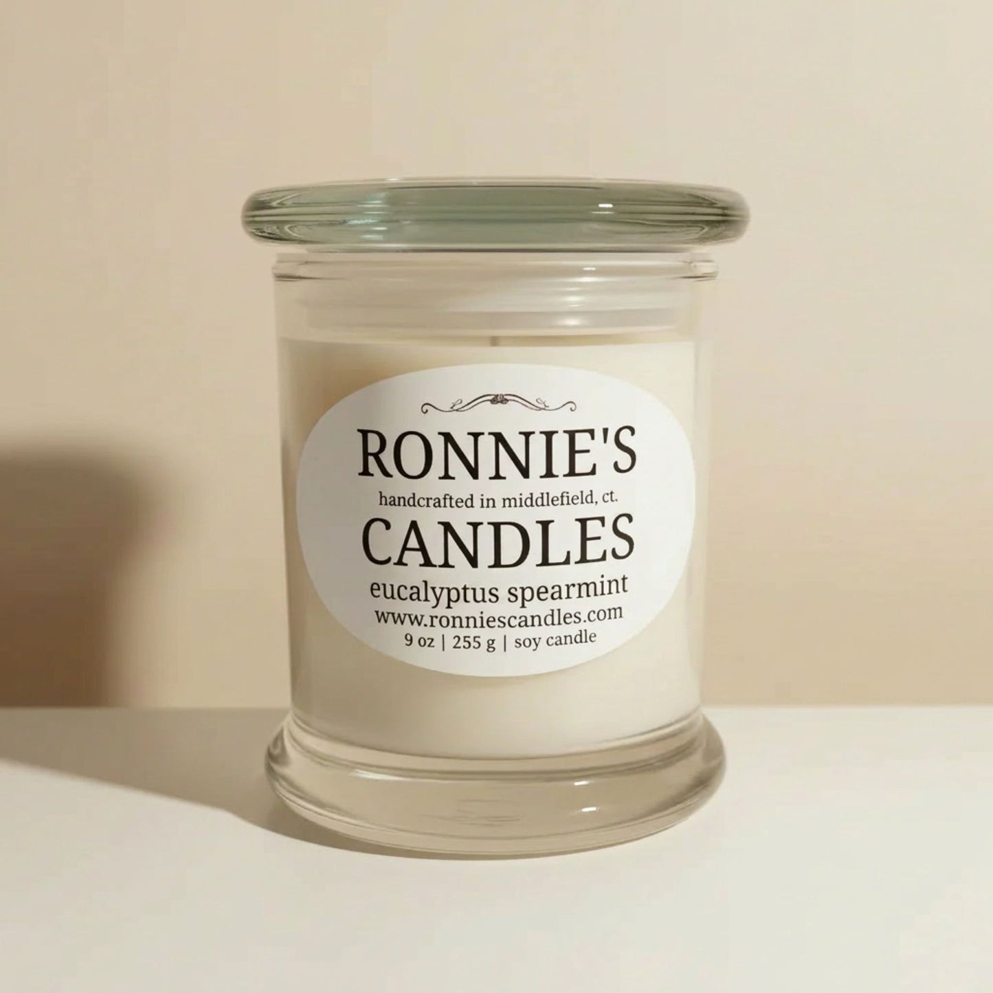 Eucalyptus Spearmint 100% Soy Candle