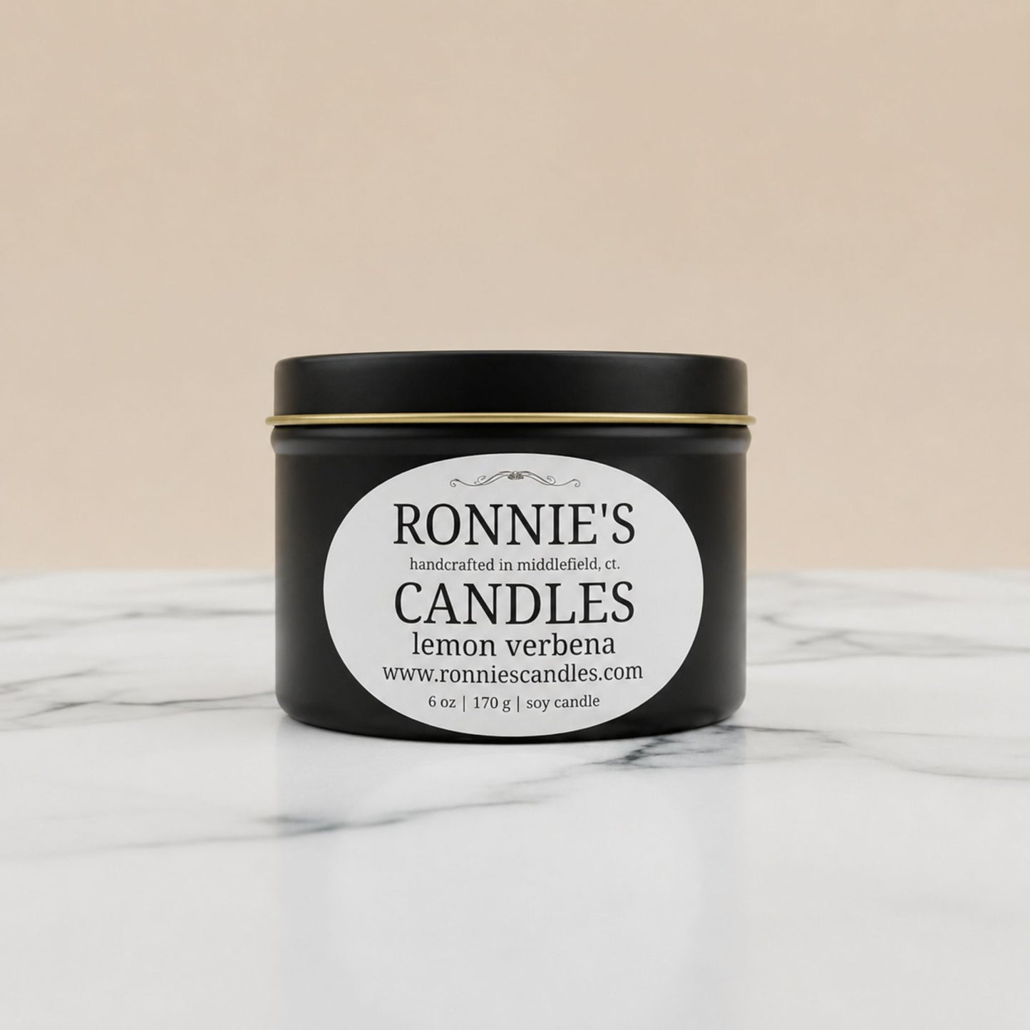 Lemon Verbena 100% Soy Candle