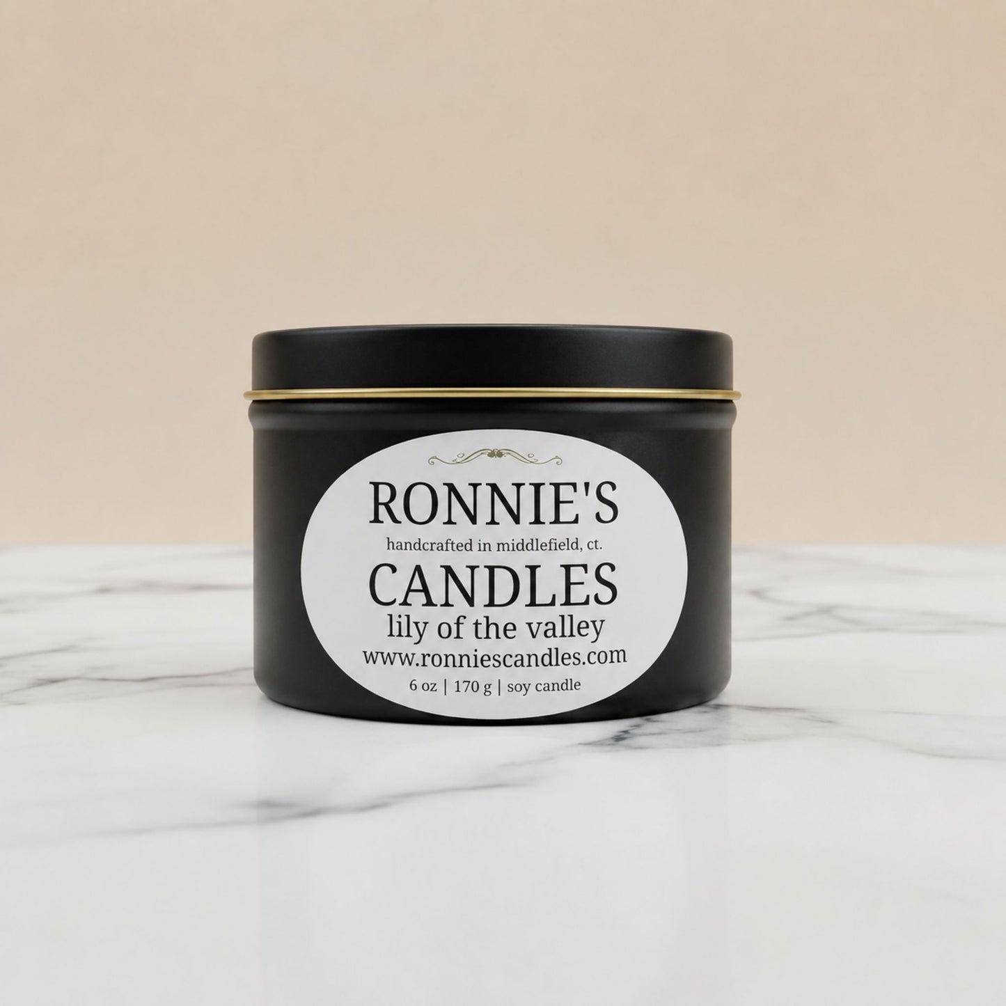 Lily of the Valley 100% Soy Candle