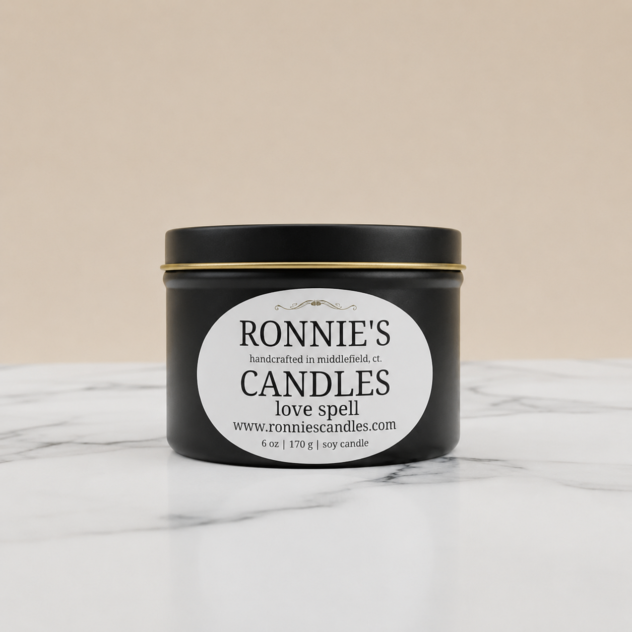 Love Spell 100% Soy Candle