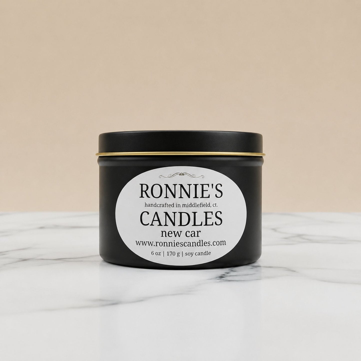 New Car 100% Soy Candle