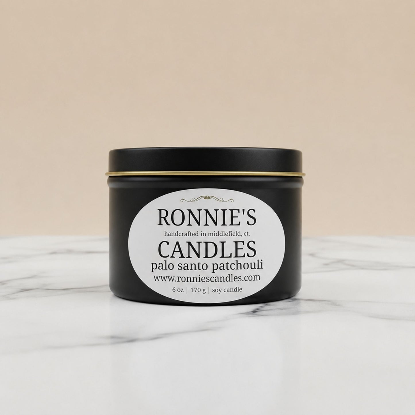 Palo Santo Patchouli 100% Soy Candle