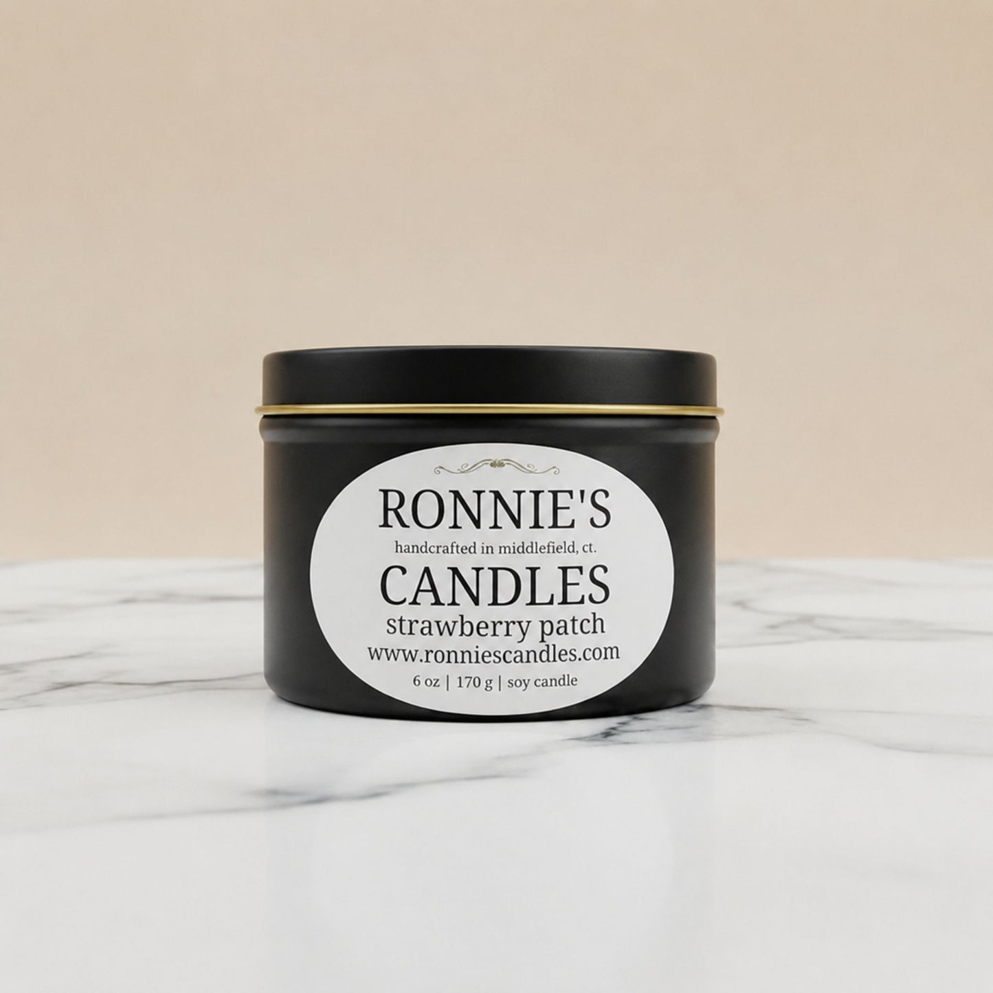 Strawberry Patch 100% Soy Candle