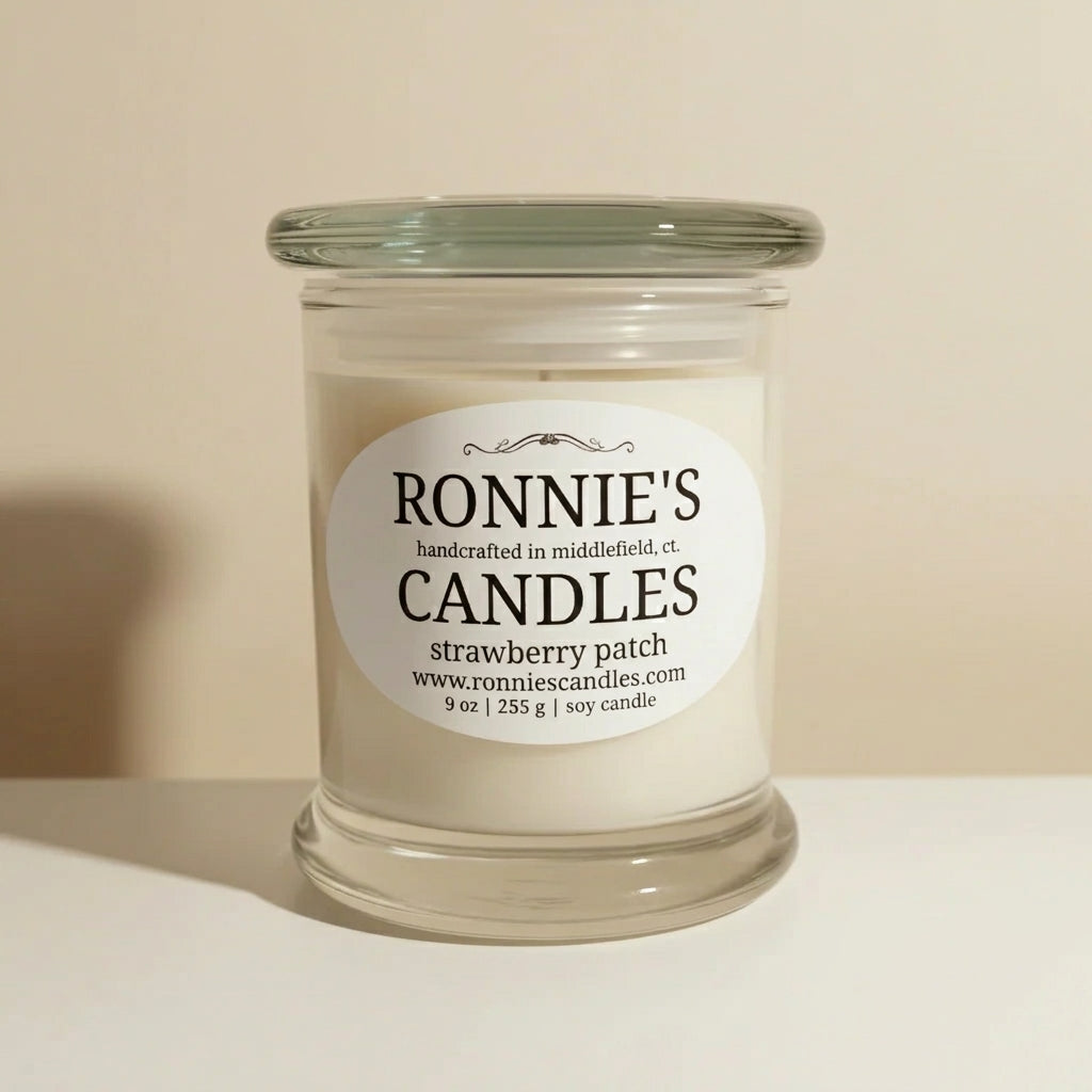 Strawberry Patch 100% Soy Candle