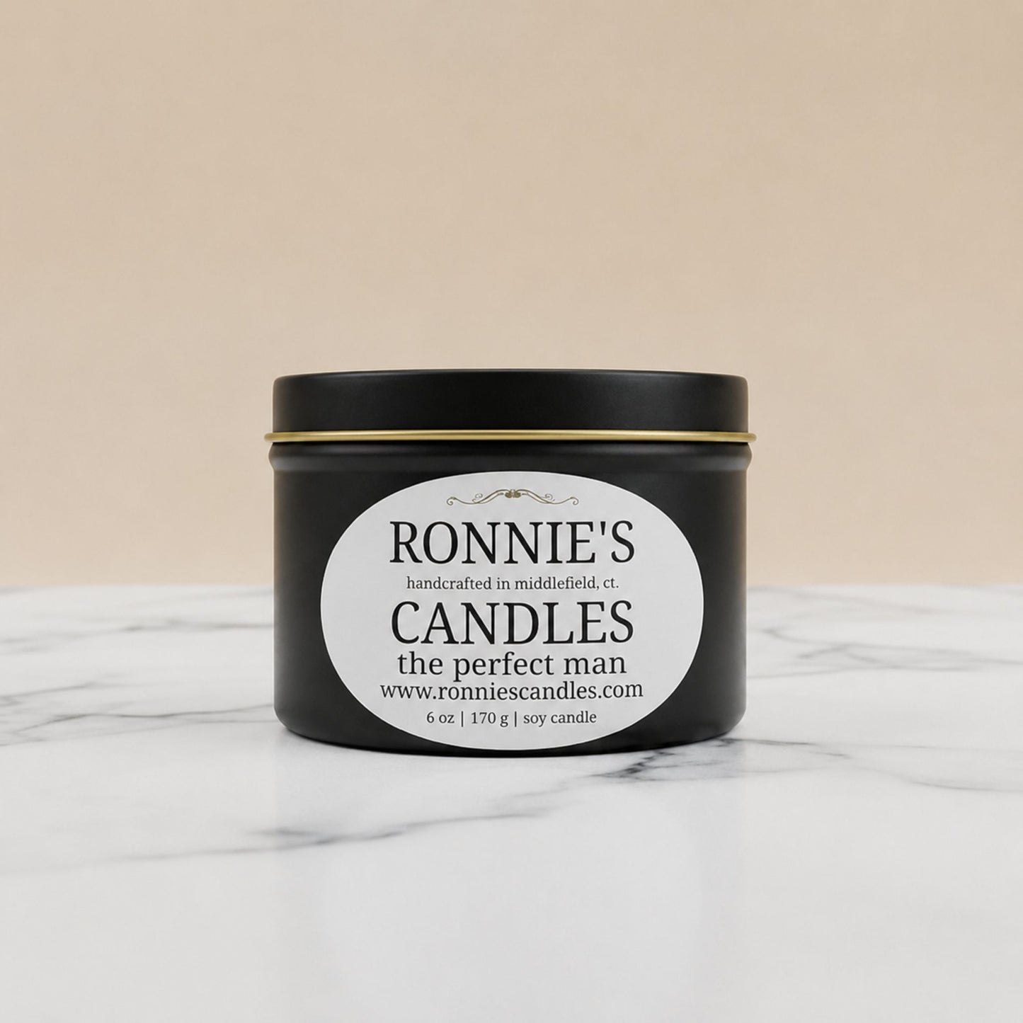 The Perfect Man 100% Soy Candle
