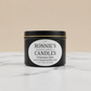 Vivacious lilac scented natural soy candle, handmade with eco-friendly ingredients, perfect for home ambiance