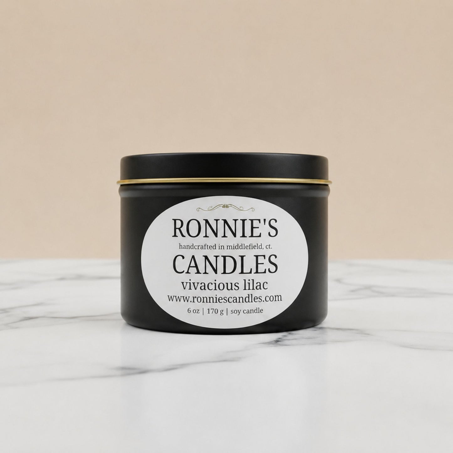 Vivacious Lilac 100% Soy Candle