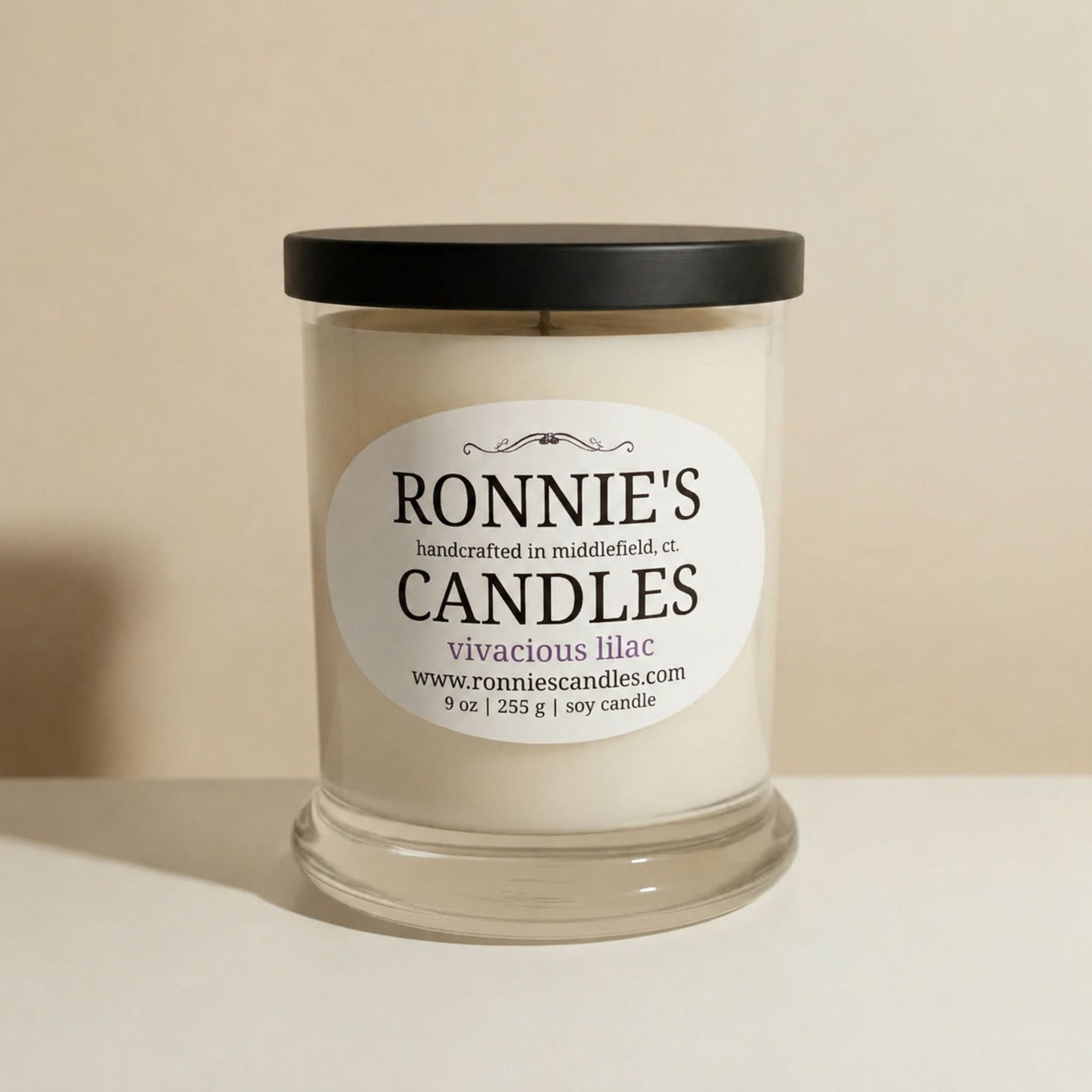 Vivacious Lilac 100% Soy Candle