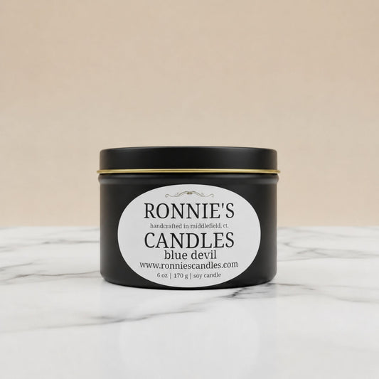 Blue Devil 100% Soy Candle