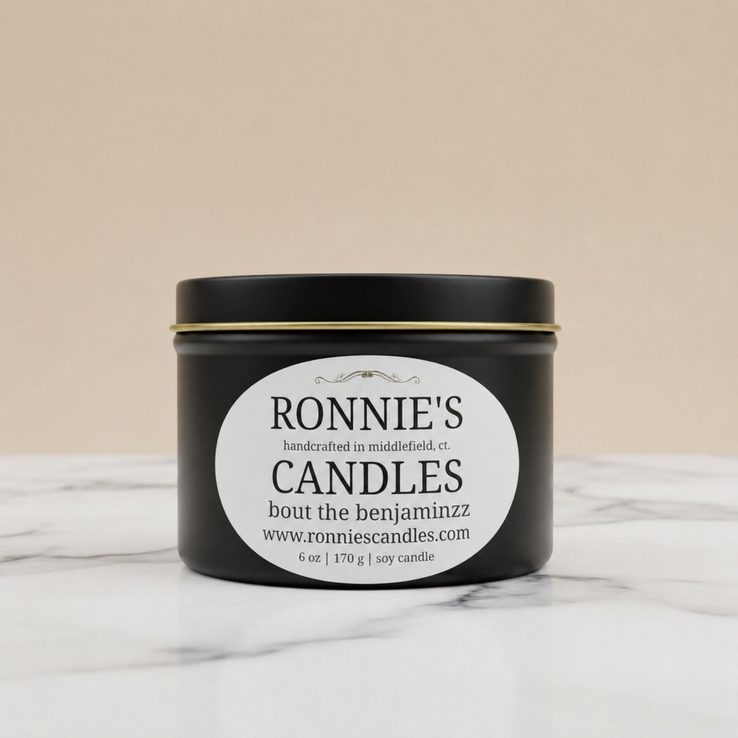 Bout the Benjaminzz 100% Soy Candle