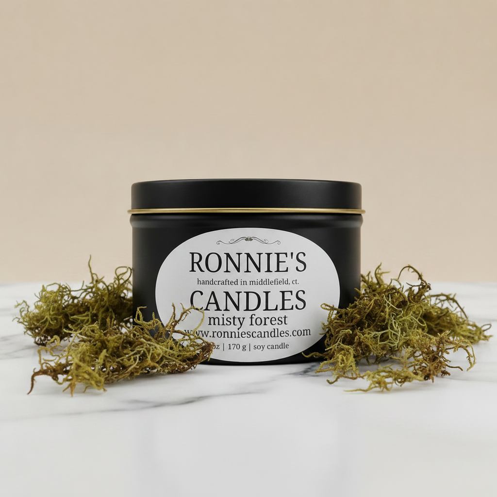 Misty Forest 100% Soy Candle