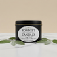 Sage soy candle emitting a very fragrant and soothing aroma, perfect for relaxation and ambiance.