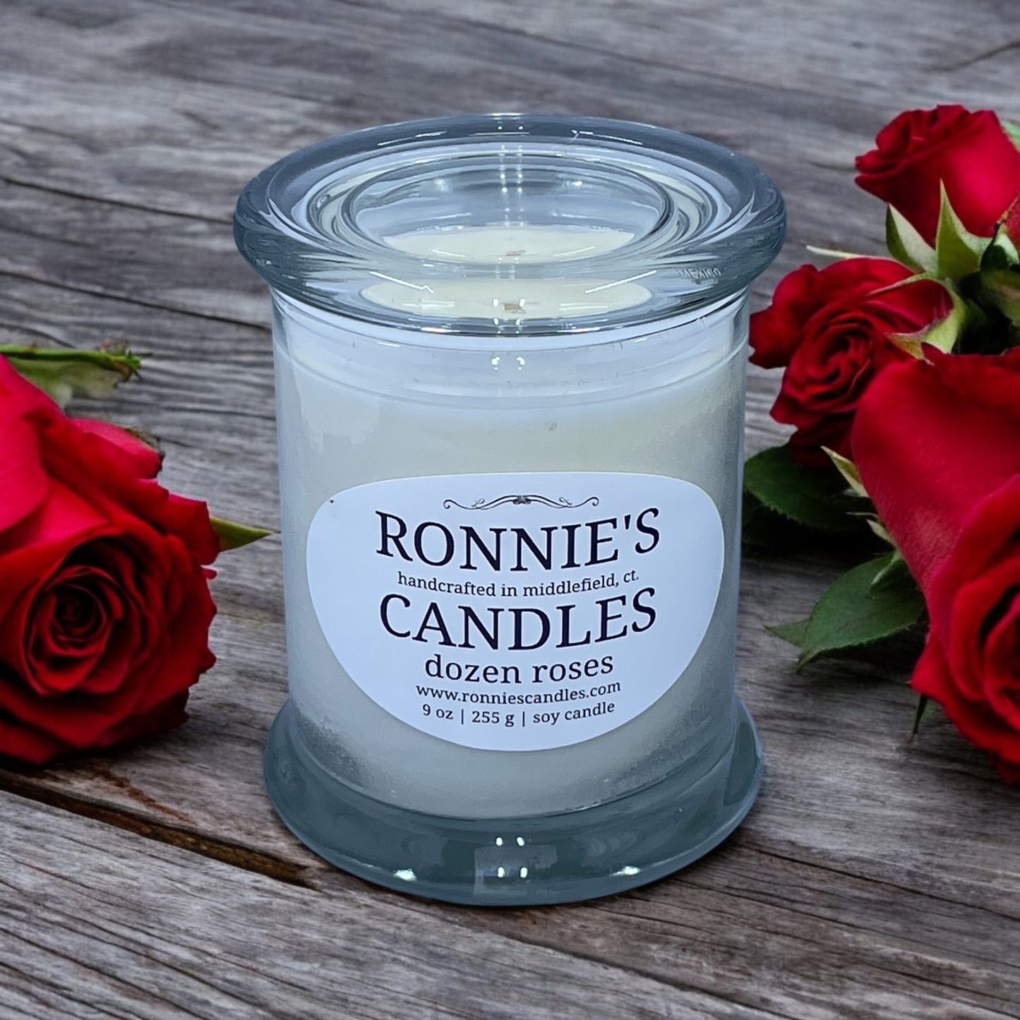 Dozen Roses 100% Soy Candle