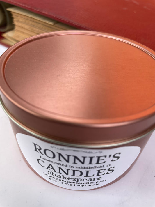 Shakespeare 100% Soy Candle