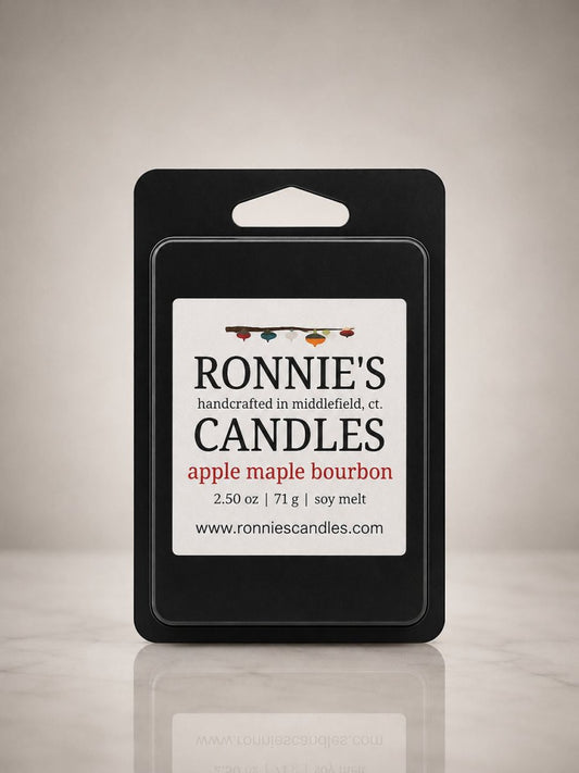 Apple Maple Bourbon Soy Melt - Ronnie's Candles LLC