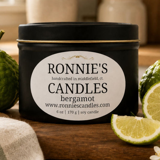 Bergamot 100% Soy Candle