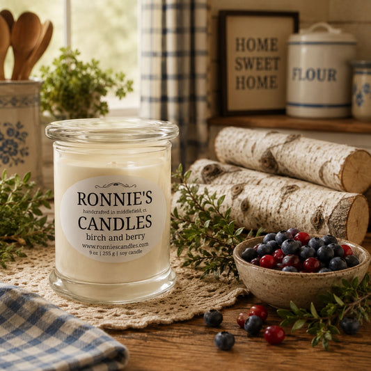 Birch and Berry 100% Soy Candle