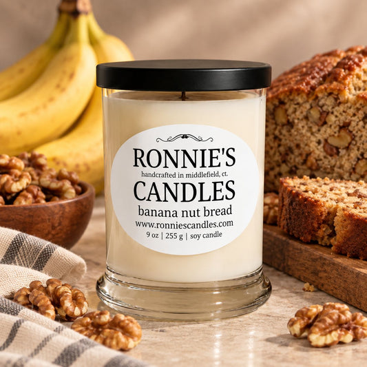 Banana Nut Bread 100% Soy Candle