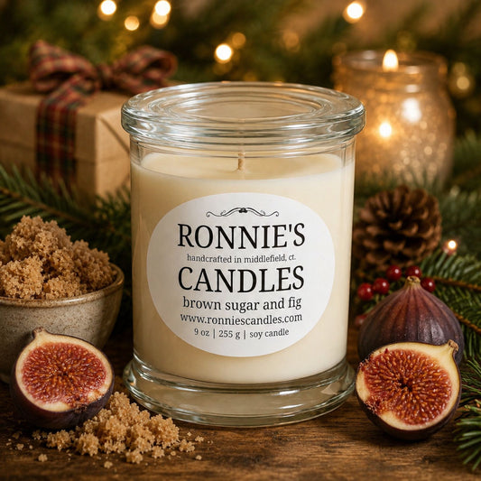 Brown Sugar and Fig 100% Soy Candle