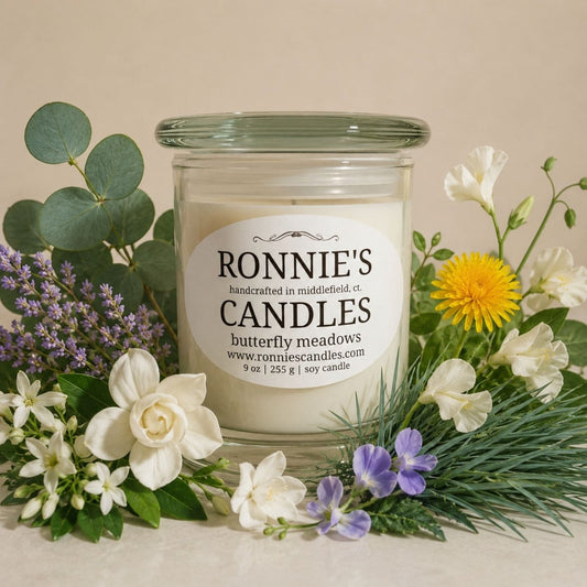 Butterfly Meadows 100% Soy Candle - Ronnie's Candles LLC